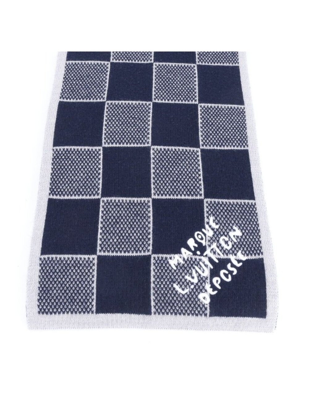 Louis Vuitton Tag Damier Heritage Scarf Mem - Picture 4 of 12